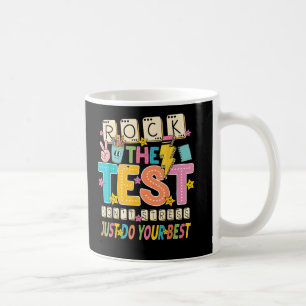 Testen Sie den Test, um die besten Lehrer zu teste Kaffeetasse