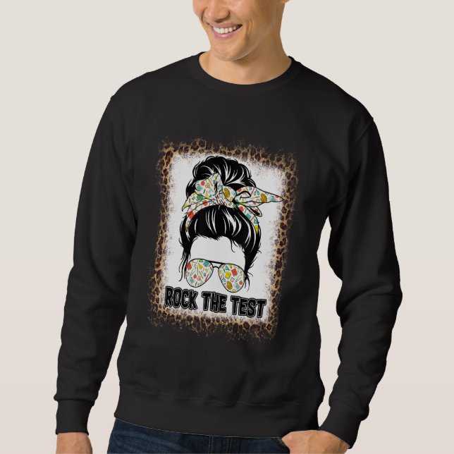 Testen Sie den Testlauf-Fehlerdiagnose-Testtag D Sweatshirt (Vorderseite)