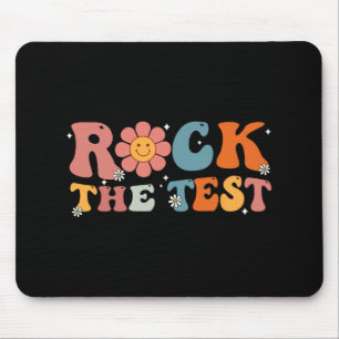 Testen Sie den Testlehrer am Testtag. Mousepad
