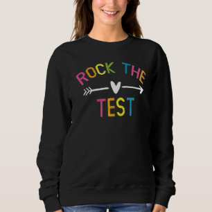 Testen Sie den Testtag für den Testlehrer. Sweatshirt