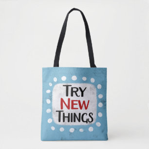 Testen Sie die neue Tasche