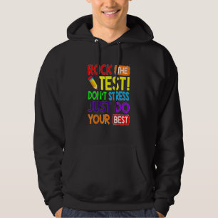 Testen Sie Ihren besten Lehrer D Hoodie