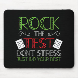 Testen Sie Ihren besten Staat-Schüler am Tag Mousepad