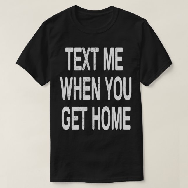 Testen Sie mich, wenn Sie Zuhause-Vintage Pullover (Design vorne)