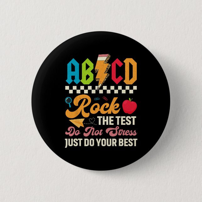 Testen von ABCD-Tests als Testlehrer Button (Vorderseite)