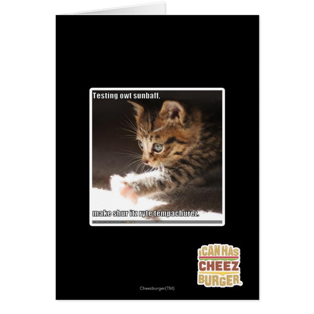 Testen von Sonnen (Vorne)