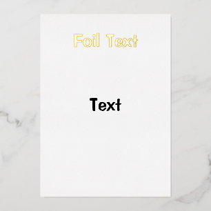 Testfolieneinladung Folieneinladung