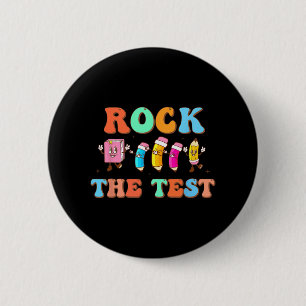 Testglückstag für Lehrer Button