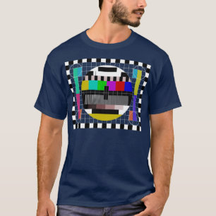 Testkartentest Testbild TV-Bild testen T-Shirt