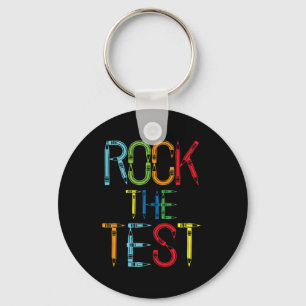 Testlehrer Testtag Funny Testday Teache Schlüsselanhänger