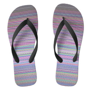 Testmuster für den defekten Fernsehbildschirm Flip Flops