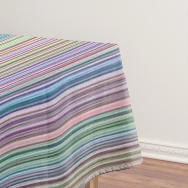 Testmuster für den defekten Fernsehbildschirm Tischdecke (Beispiel)