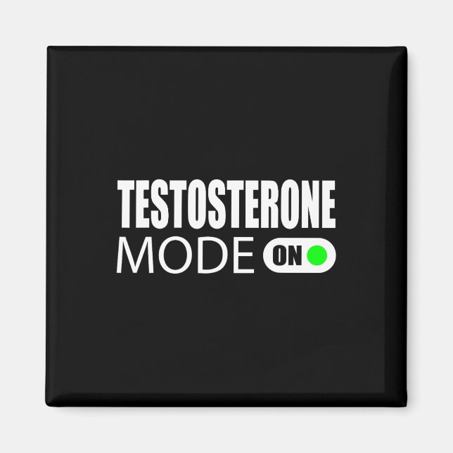 Testosteron-Modus Ein Magnet (Vorne)