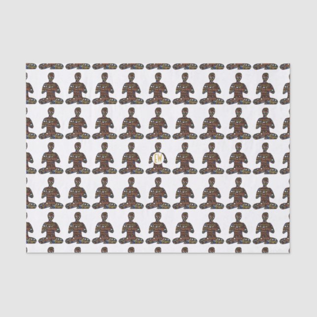 Testpapier für das Kit zur Selbstversorgung Seidenpapier (Vorderseite)