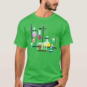 Testrohr Chemie Laboratory Science Funny Gift T-Shirt