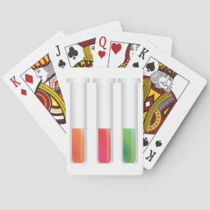 Teströhren Spielkarten