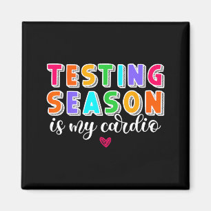 Testseason ist Cardio lustiger Lehrer Schulleiter Magnet
