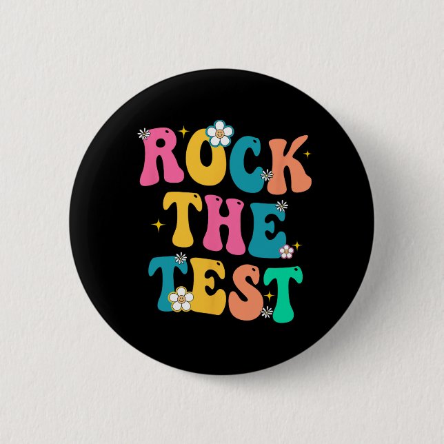 Testtag 2023 für Schüler/innen Button (Vorderseite)