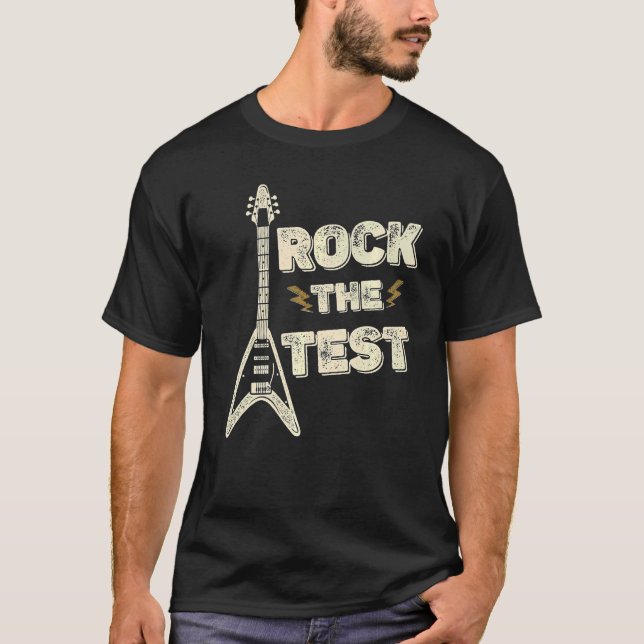 Testtag für den Testgitarrist T-Shirt (Vorderseite)