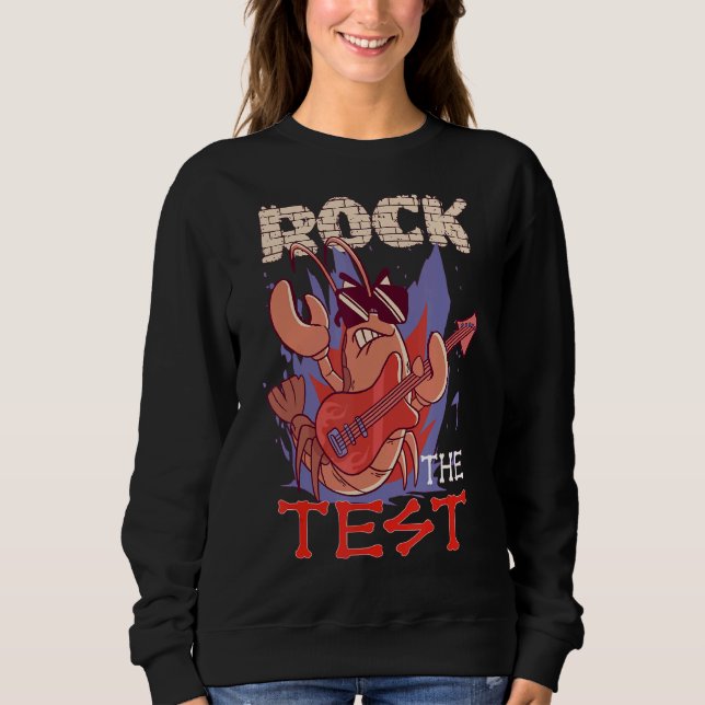 Testtag für den Testlehrer Sweatshirt (Vorderseite)