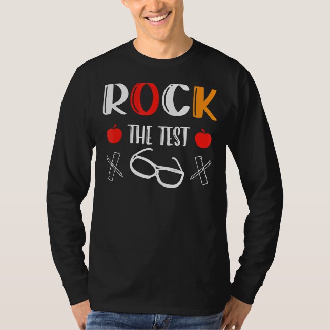 Testtag für den Testlehrer T-Shirt (Vorderseite)