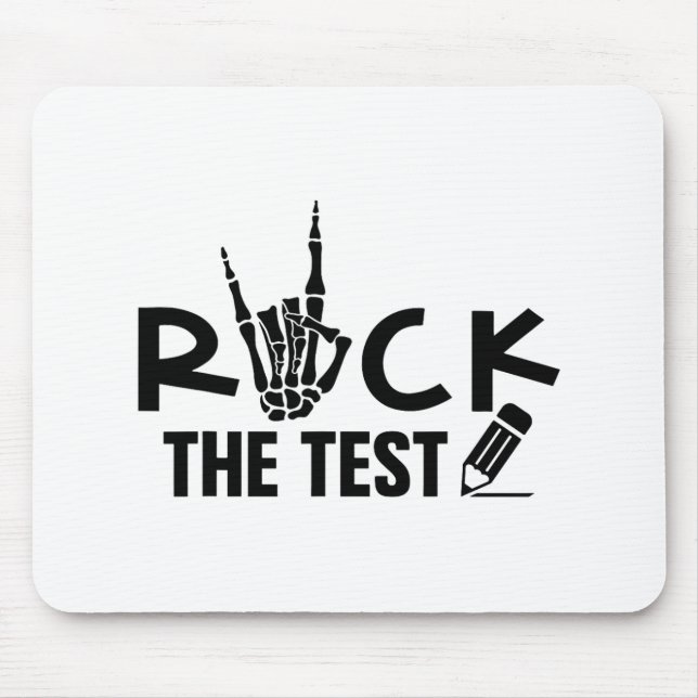 Testtag für Lehrer Mousepad (Vorne)