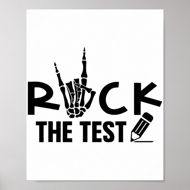 Testtag für Lehrer Poster (Vorne)