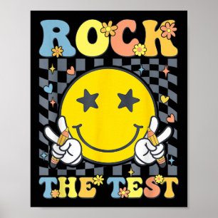 Testtag-Lehrer Poster