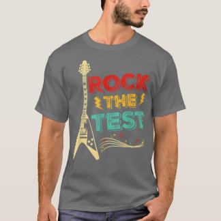 Testtag-Lehrer rocken den Test des Testgitarren-Le T-Shirt