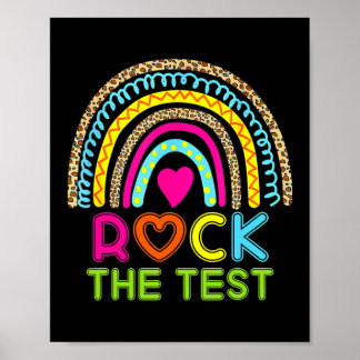 Testtag markiert den Testlehrer-Testtag Poster