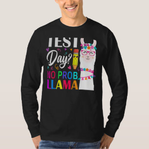 Testtag Nr. Prob Llama Llama Lehrer Testtag 3 T-Shirt