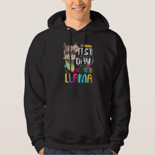 Testtag Nr. Prob Llama Llama Llama Lehrer Testtag Hoodie
