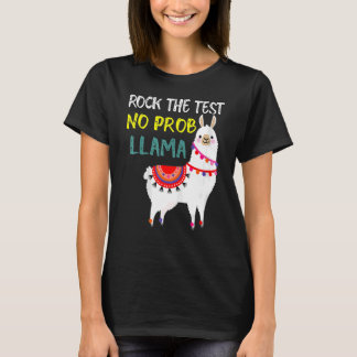 Testtag Nr. Prob Llama Llama Llama Lehrer Testtag T-Shirt