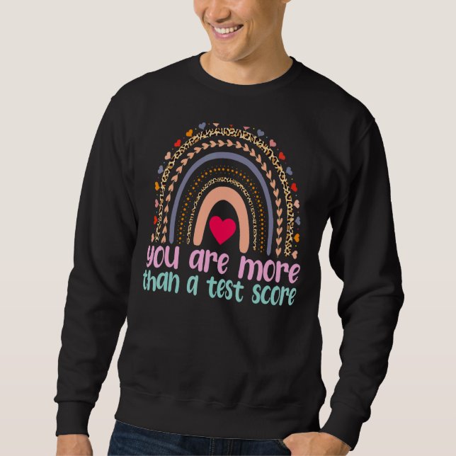 Testtag Rock 2022 mehr als eine Testkernprüfung Sweatshirt (Vorderseite)