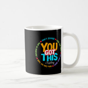 Testtag Rock den Test Lehrer-Testtag Du hast es ge Kaffeetasse