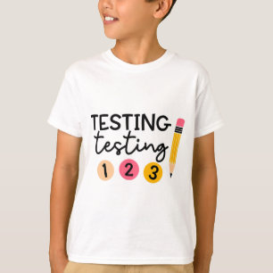 Testtag Shirt Testkoordinator Shirt Lehrer