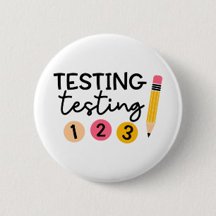 Testtag Shirt Testkoordinator Shirt Lehrer Button