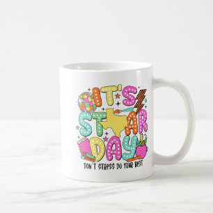 Testtag Stress Mach deinen besten Testlehrer Kaffeetasse