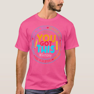 Testtag: Testen Sie den Testlehrer-Testtag, den Si T-Shirt