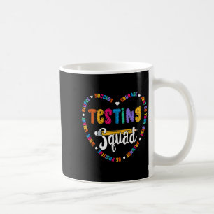 Testteam-Motivations-Testtag-Worte Herz Te Kaffeetasse
