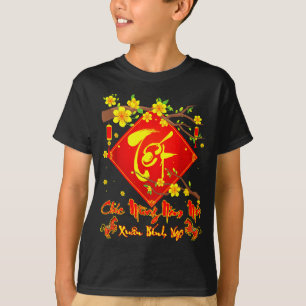 Tet 2026 Frohes neues Jahr Xuân Bính Ngọ Vietnames T-Shirt