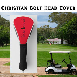 Tetelestai Red Christlich Golf Headcover