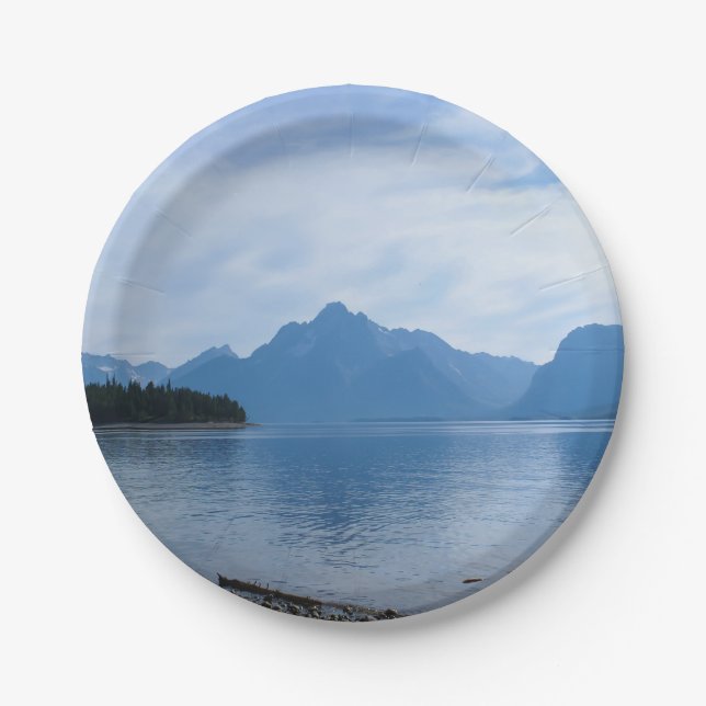 Teton Beauty Pappteller (Vorderseite)