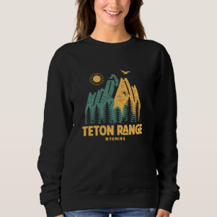 Teton-Gebirge Wandern im Freien Sweatshirt