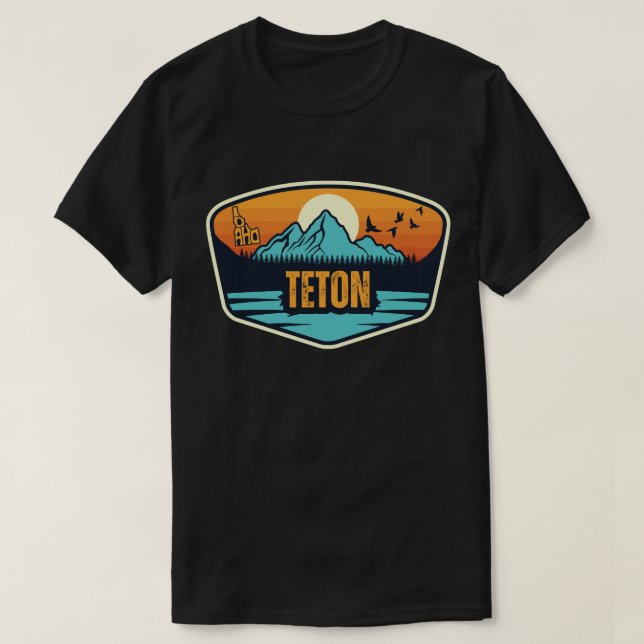 Teton Idaho T-Shirt (Design vorne)