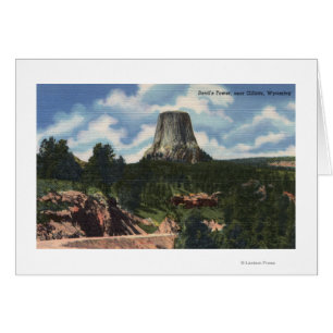 Teton Nationalpark, WY - der Turm des Teufels nahe