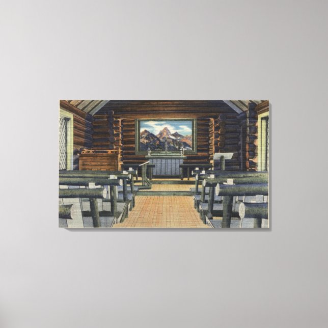 Teton Nationalpark, WY - The Alter Leinwanddruck (Vorderseite)