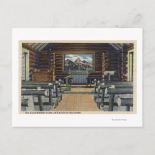 Teton Nationalpark, WY - The Alter Postkarte
