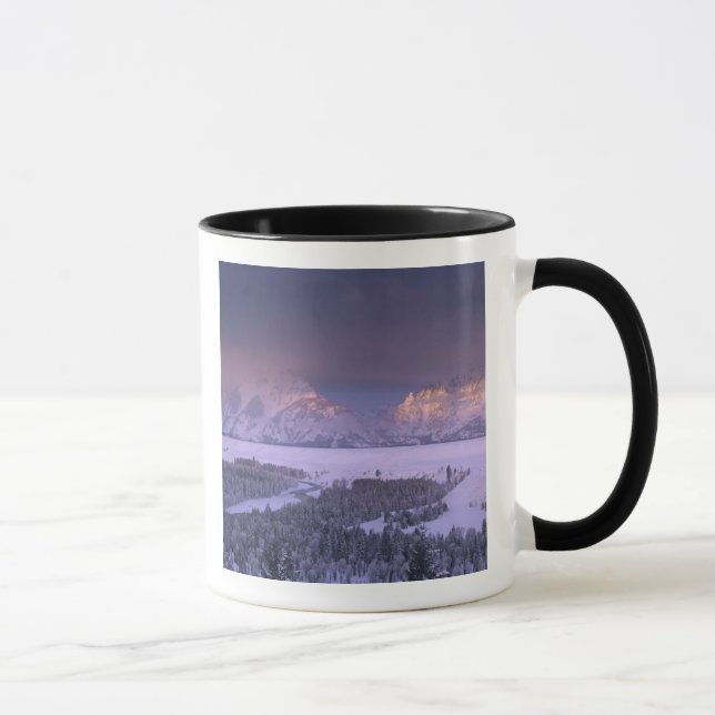 Teton Range from Snake River Overlook, Grand Tasse (Rechts)