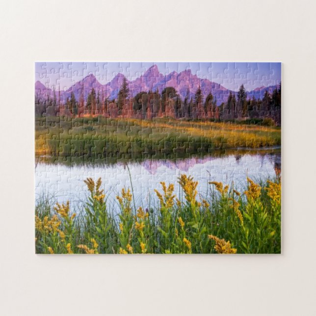 Teton Sonnenaufgang Puzzle (Horizontal)